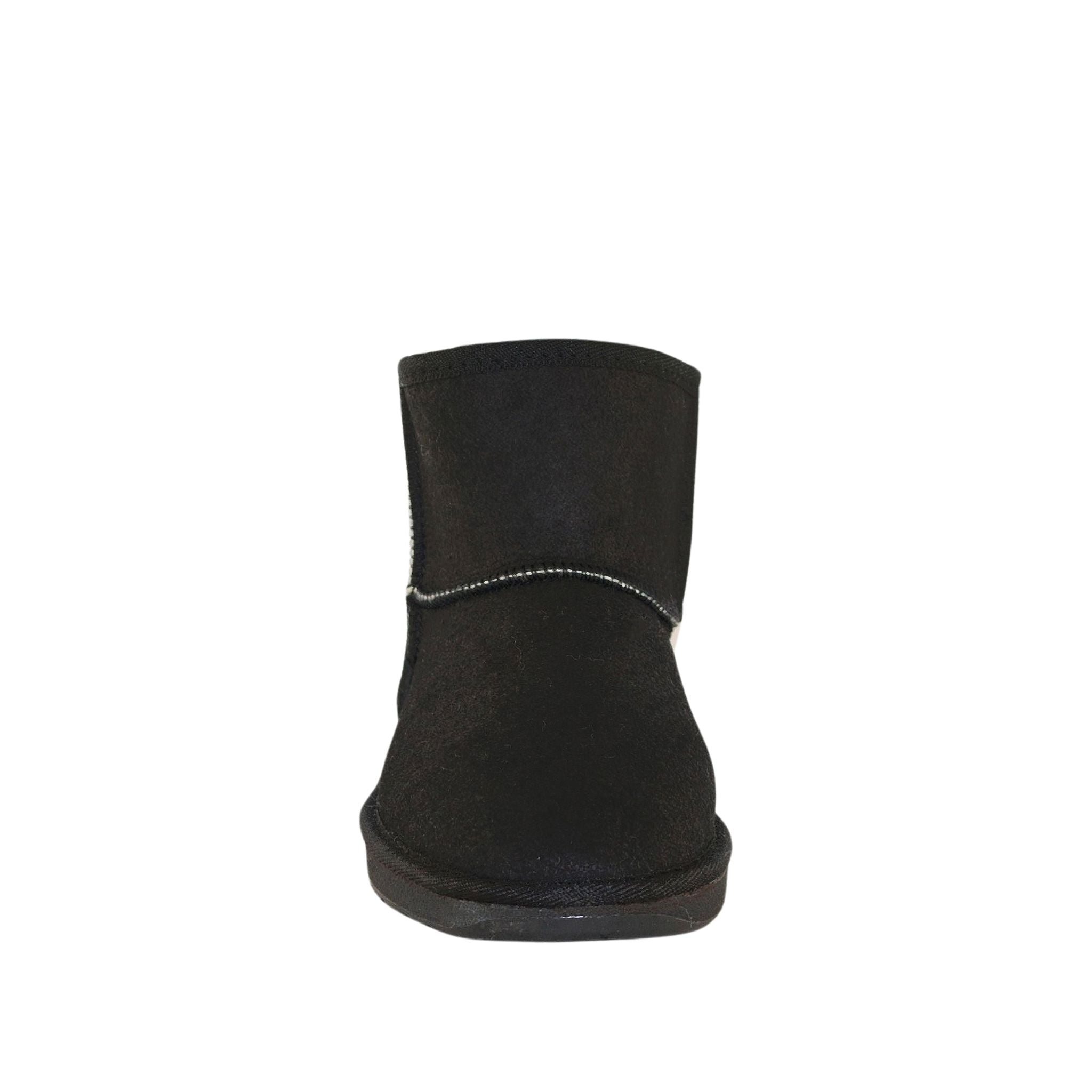 UGG Australia Premium Mini Black Front Mens Australian Made Sheepskin UGG Boot