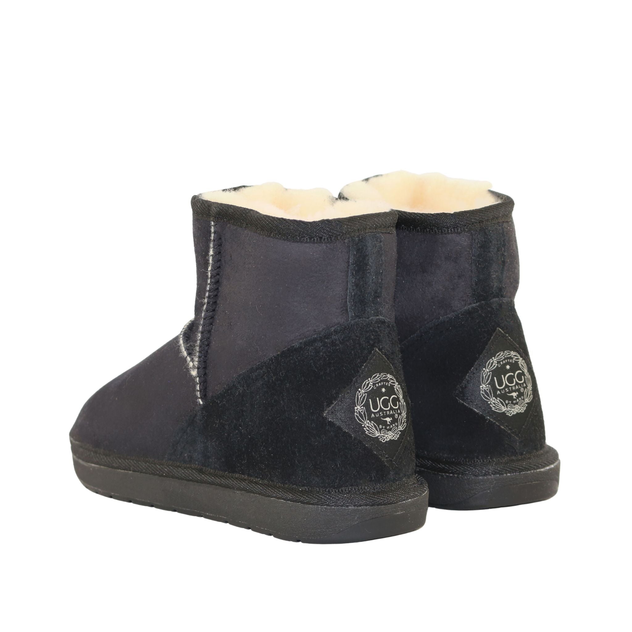 UGG Australia Premium Mini Black Pairs Back Mens Australian Made Sheepskin UGG Boot