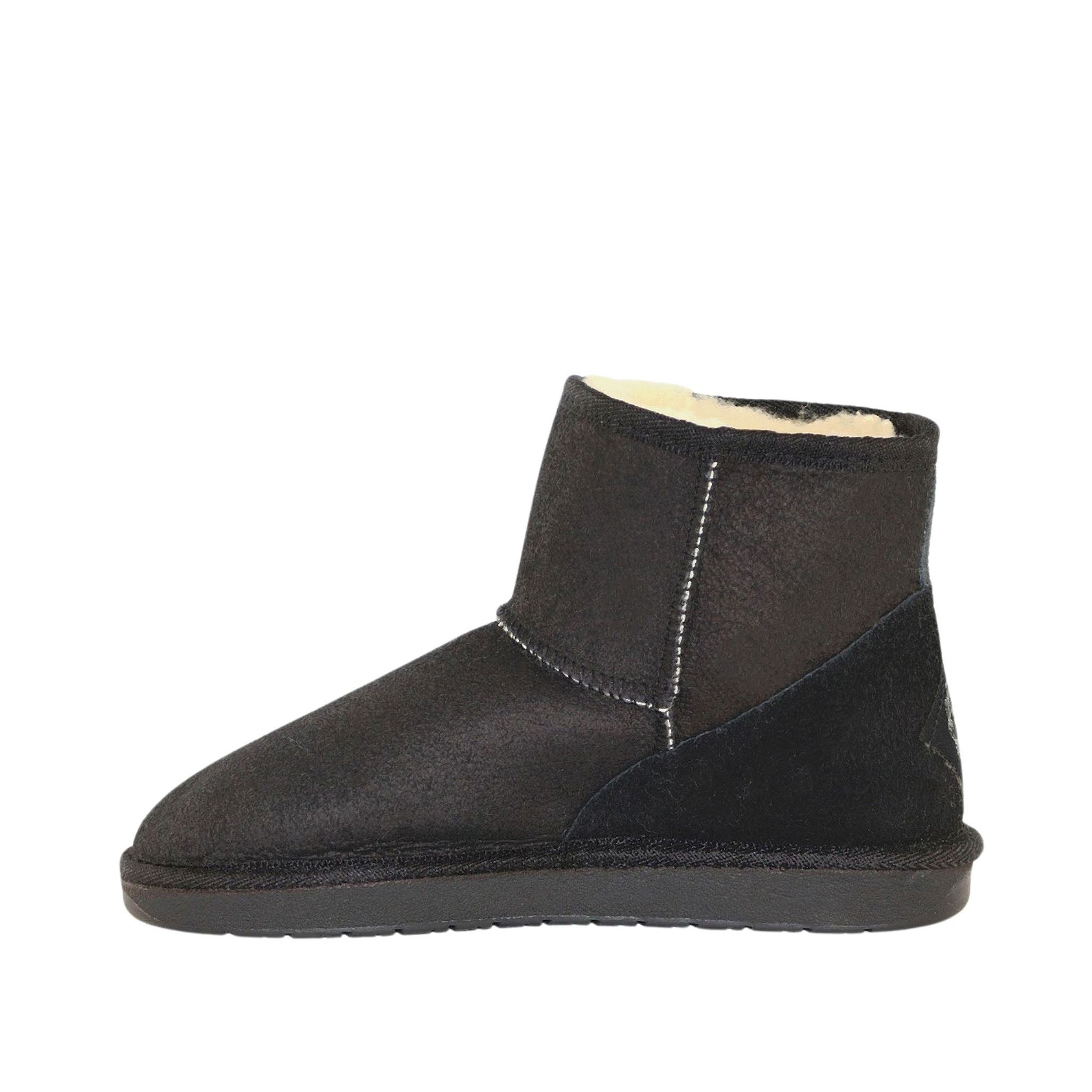 UGG Australia Premium Mini Black Side Inner Mens Australian Made Sheepskin UGG Boot