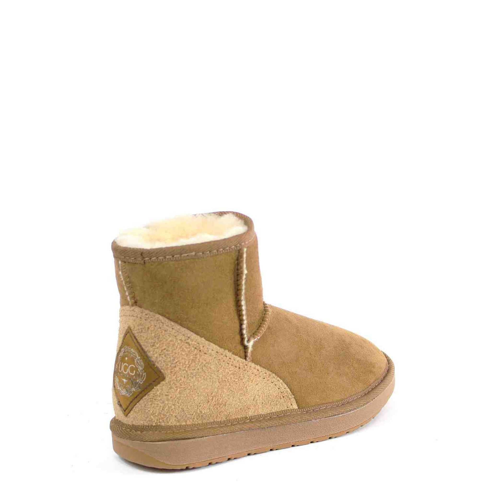 UGG Australia Premium Mini Chestnut Back Twinface Sheepskin Australian Made UGG Boot