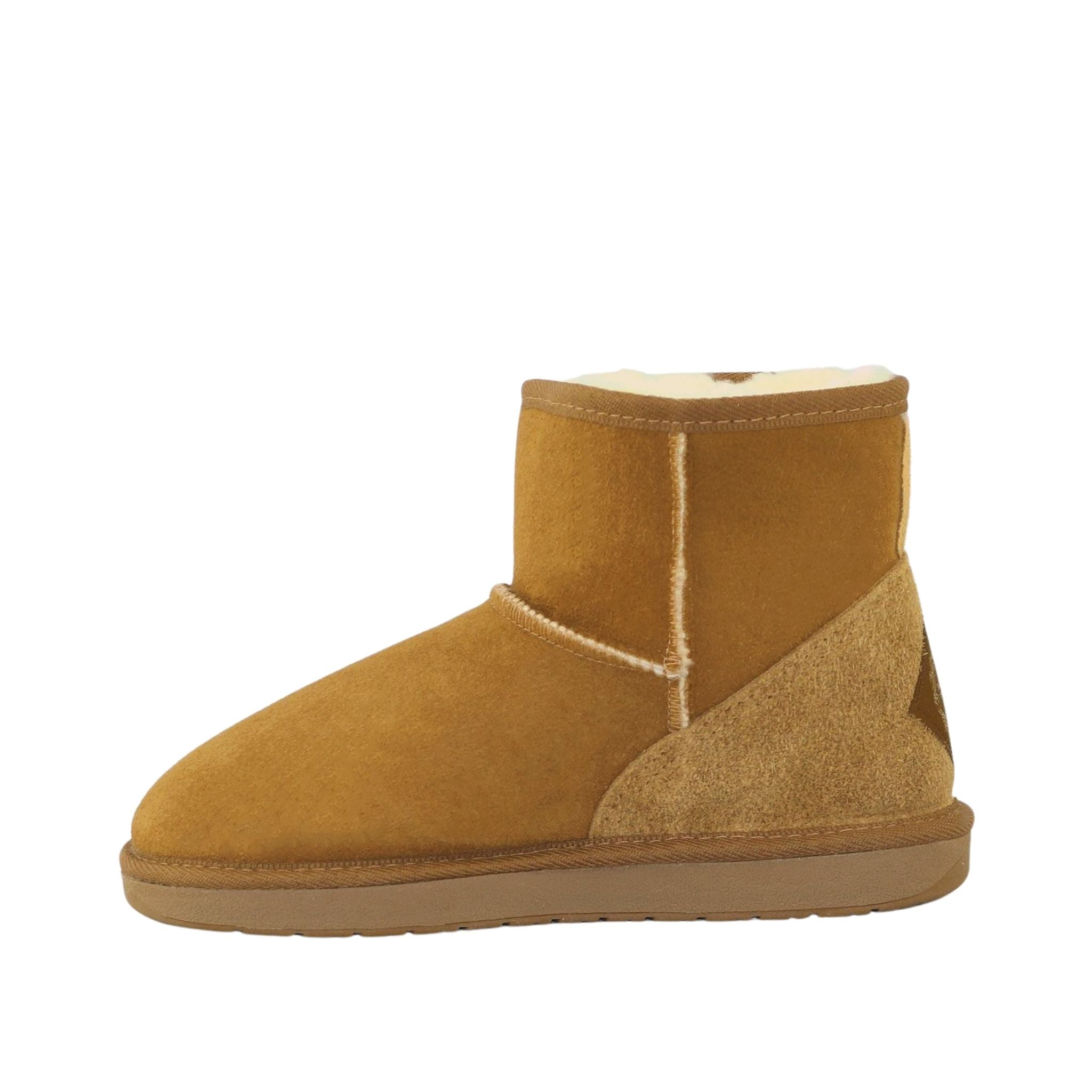 UGG Australia Premium Mini Chestnut Side Inner Womens Australian Made Sheepskin UGG Boot