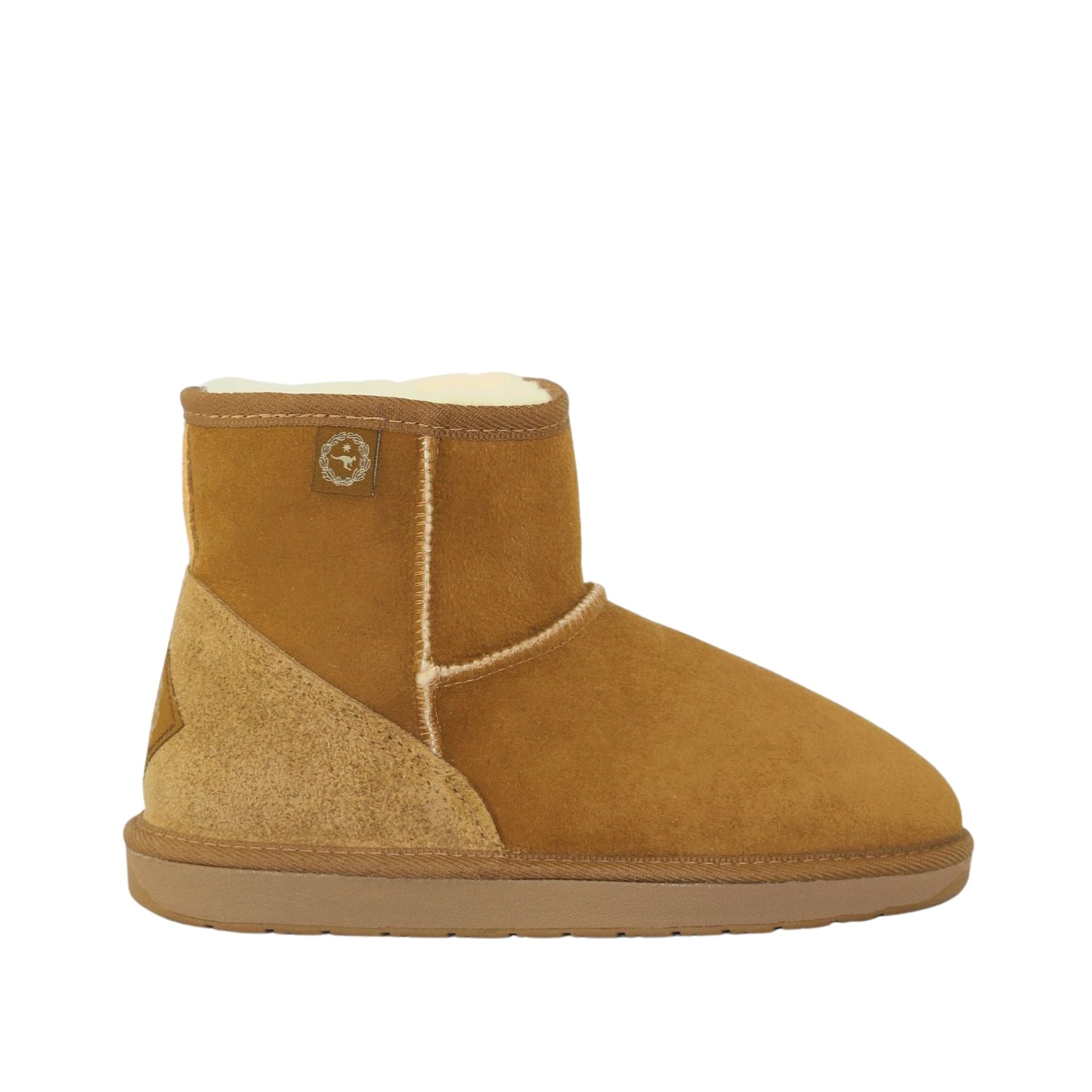 UGG Australia Premium Mini Chestnut Side Mens Australian Made Sheepskin UGG Boot