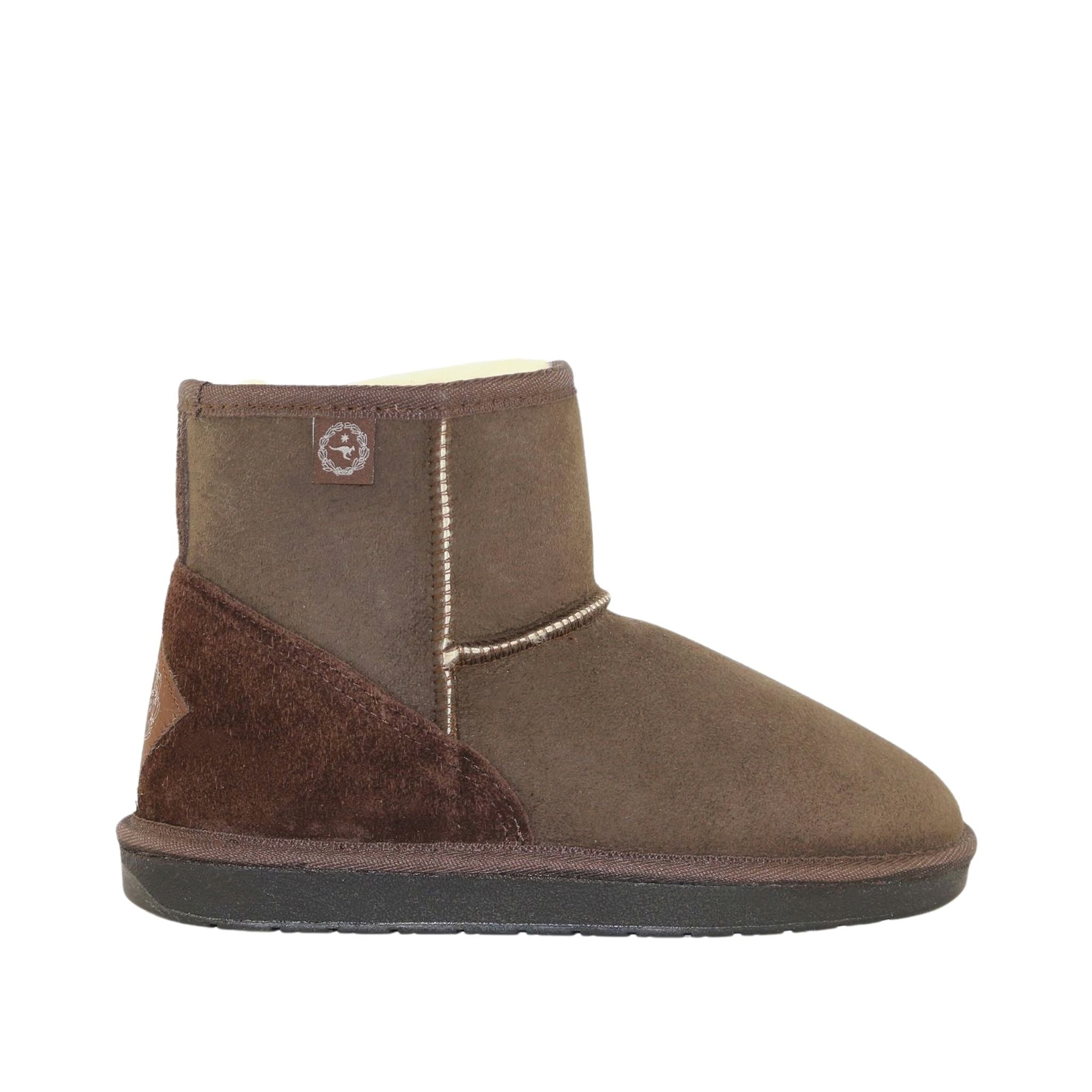 UGG Australia Premium Mini Chocolate Side Mens Australian Made Sheepskin UGG Boot