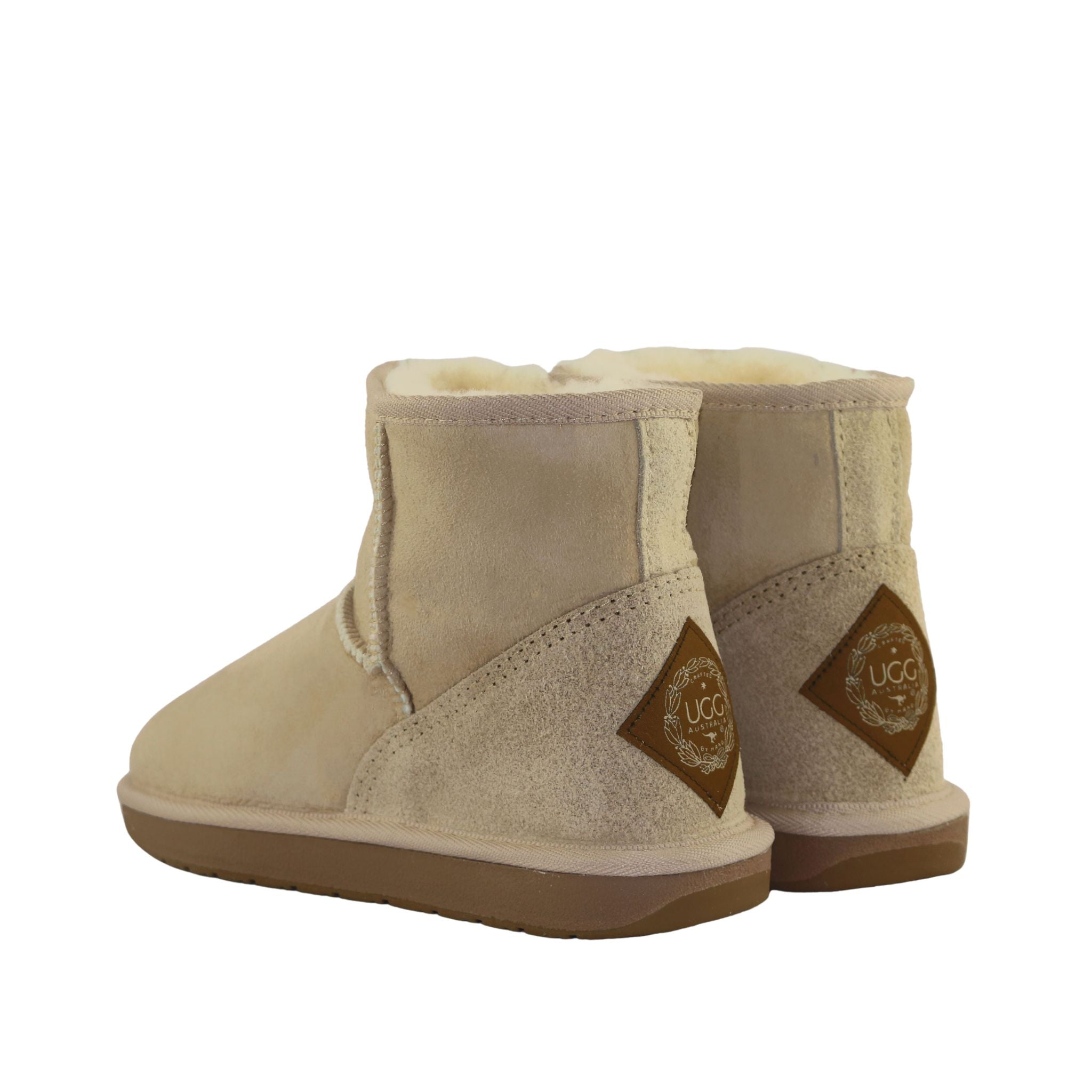 UGG Australia Premium Mini Sand Pairs Back Womens Australian Made Sheepskin UGG Boot