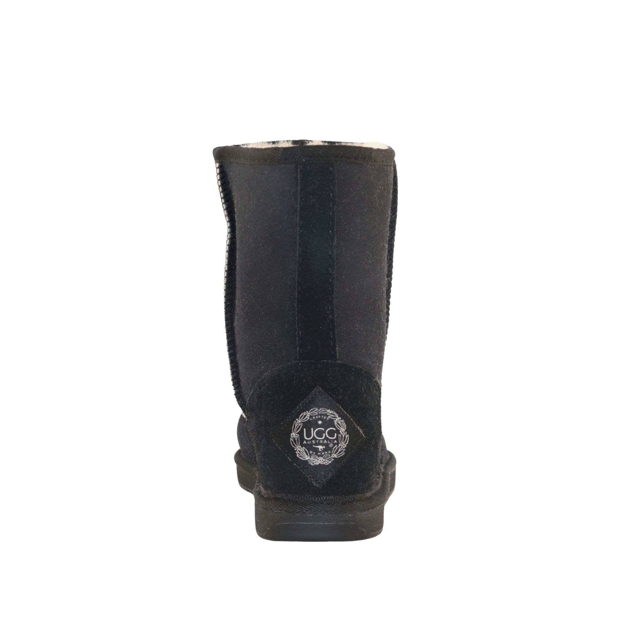 UGG Australia Premium Short Black Back Womens Australian Made Sheepskin UGG Boot