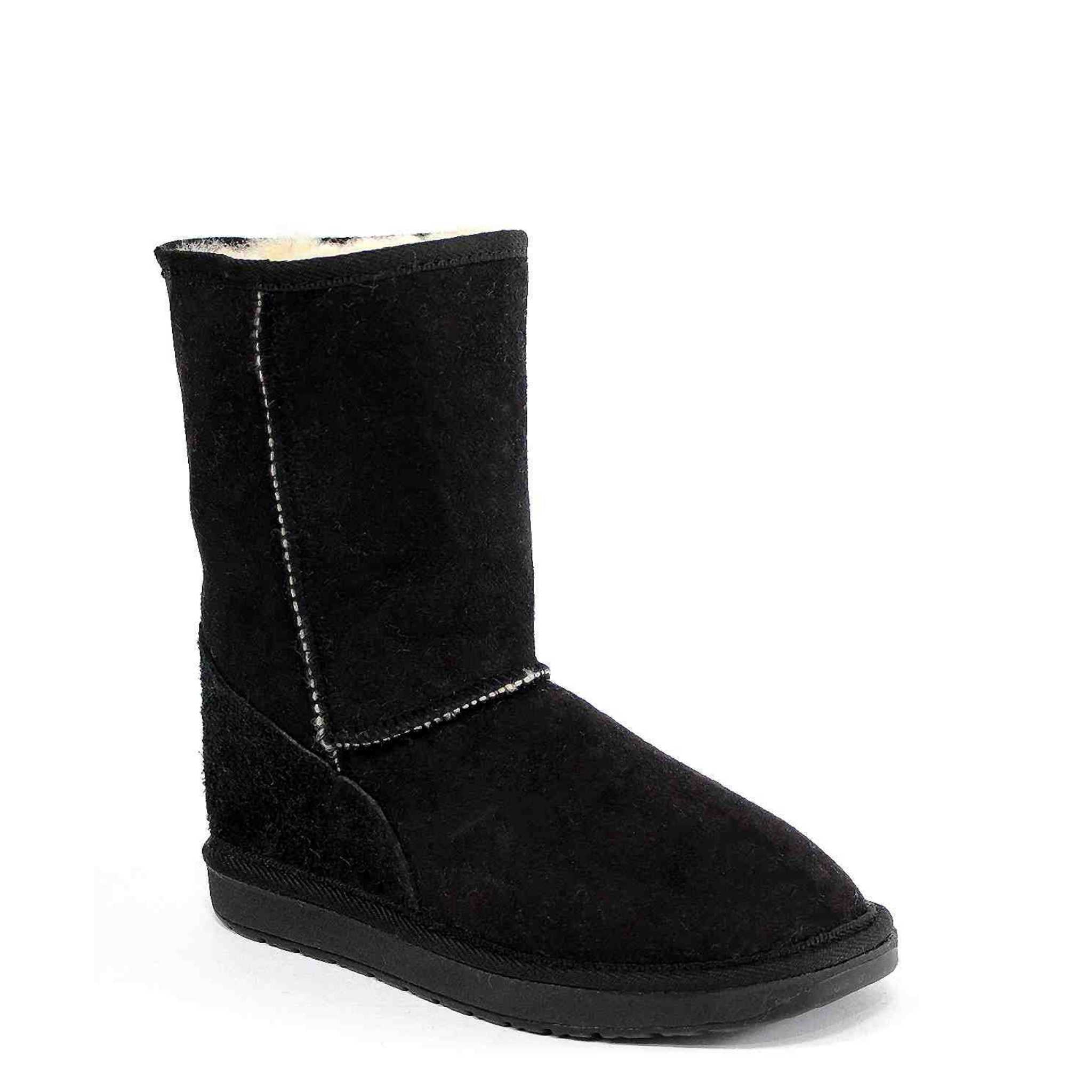 UGG Australia Premium Short Black Front Twinface Sheepskin Australian Made UGG Boot