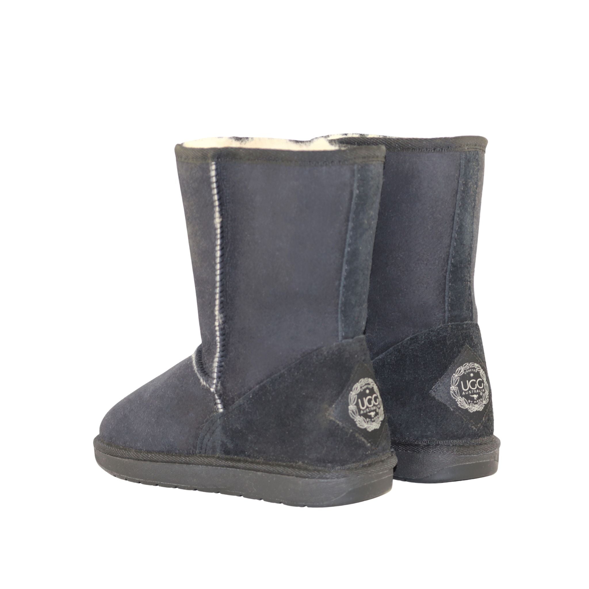 UGG Australia Premium Short Black Pairs Back Womens Australian Made Sheepskin UGG Boot