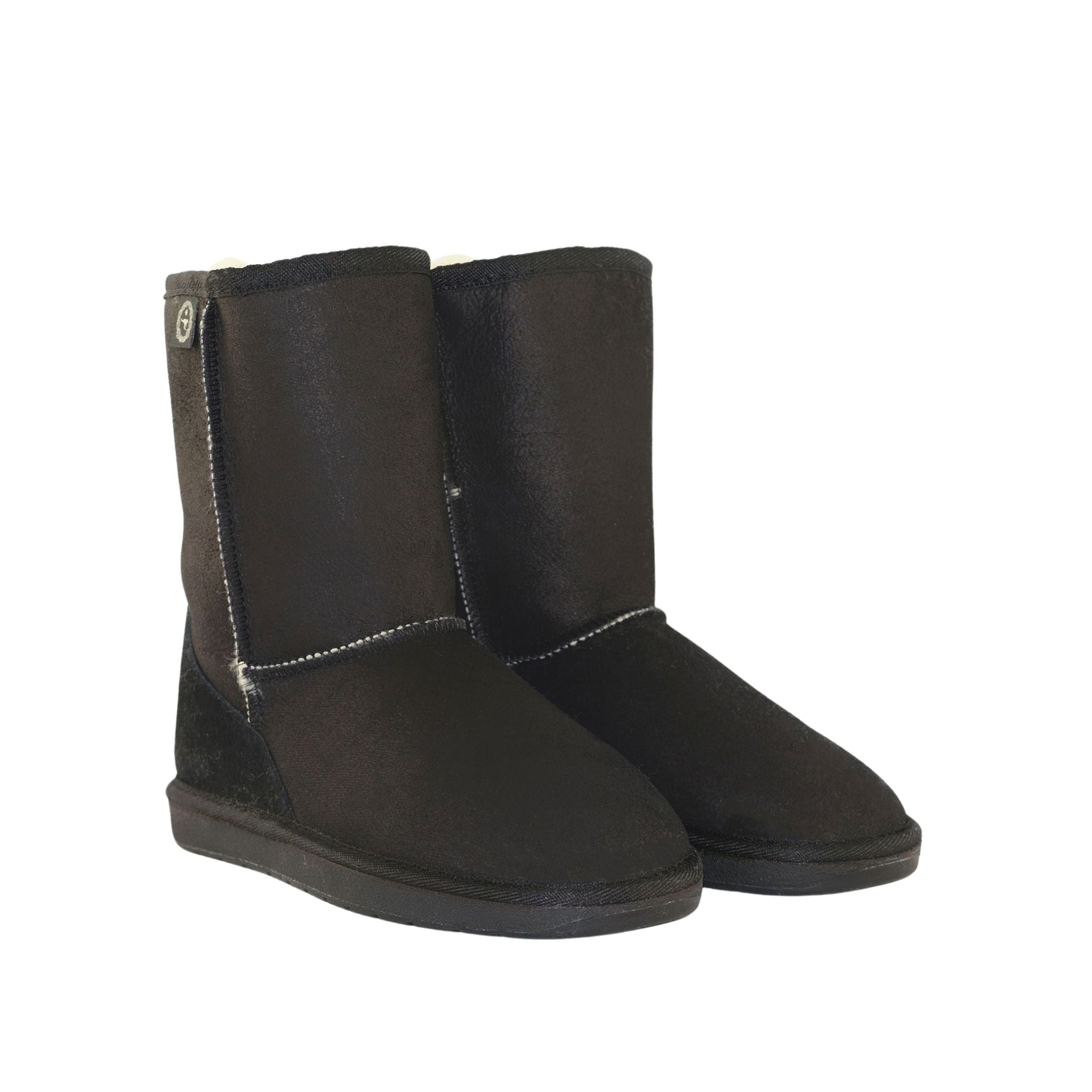 UGG Australia Premium Short Black Pairs Front Womens Australian Made Sheepskin UGG Boot