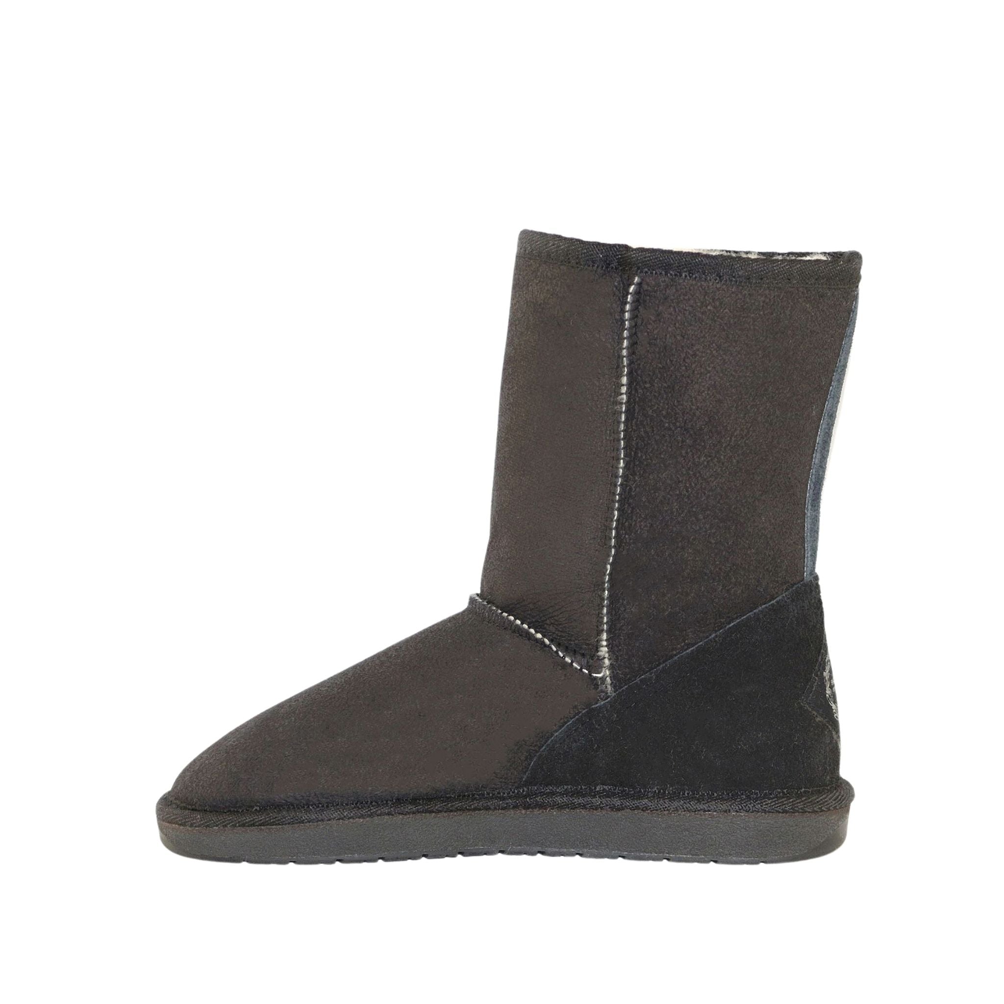 UGG Australia Premium Short Black Side Inner Womens Australian Made Sheepskin UGG Boot