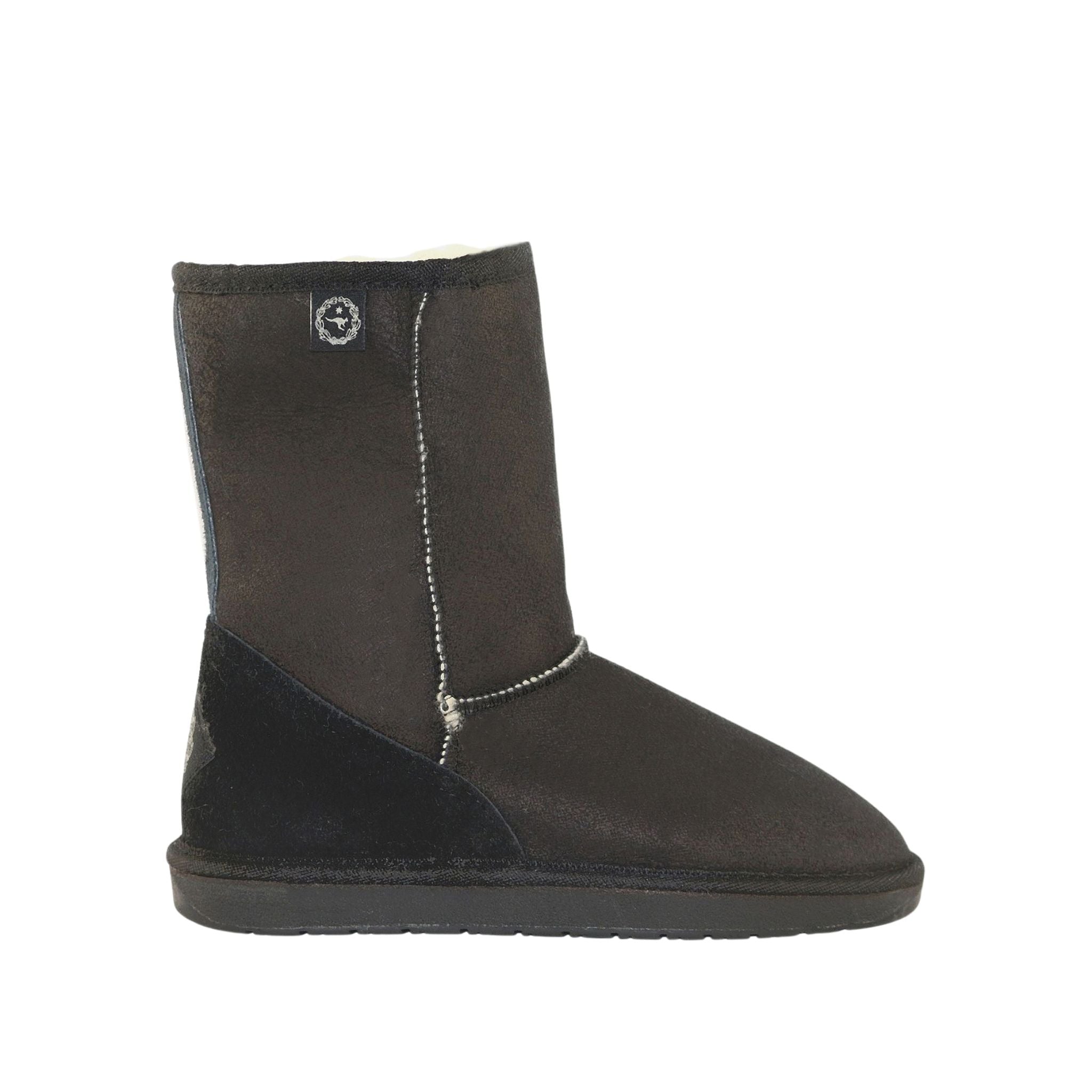 UGG Australia Premium Short Black Side Mens Australian Made Sheepskin UGG Boot