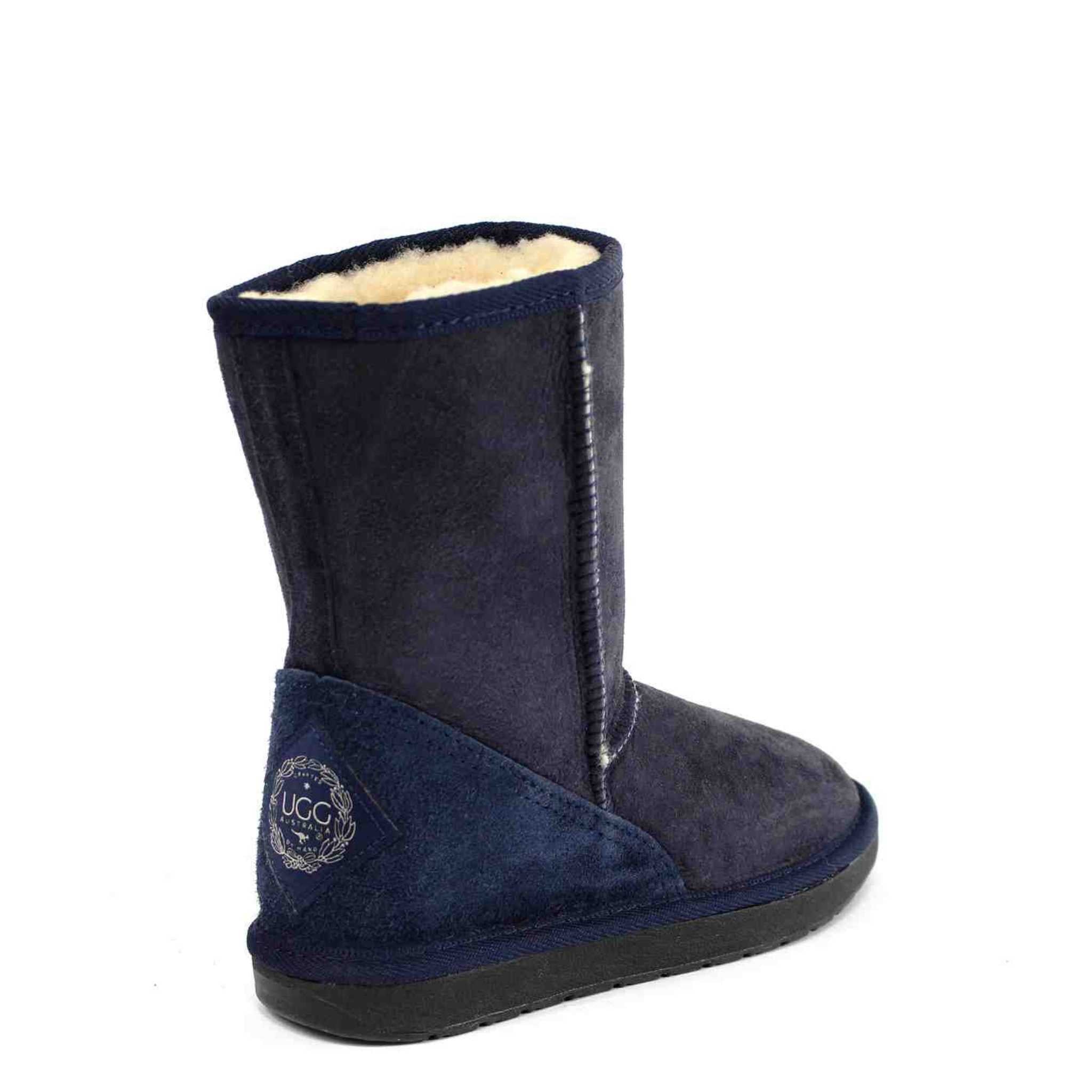 UGG Australia Premium Short Blue Back Twinface Sheepskin Australian Made UGG Boot