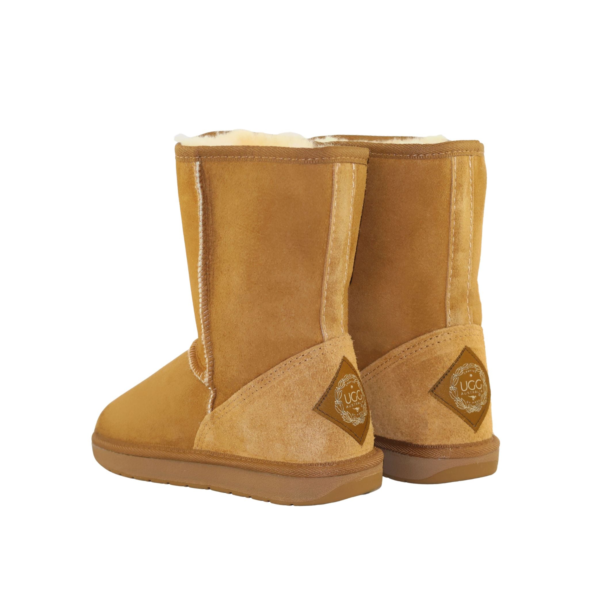 UGG Australia Premium Short Chestnut Pairs Back Womens Australian Made Sheepskin UGG Boot