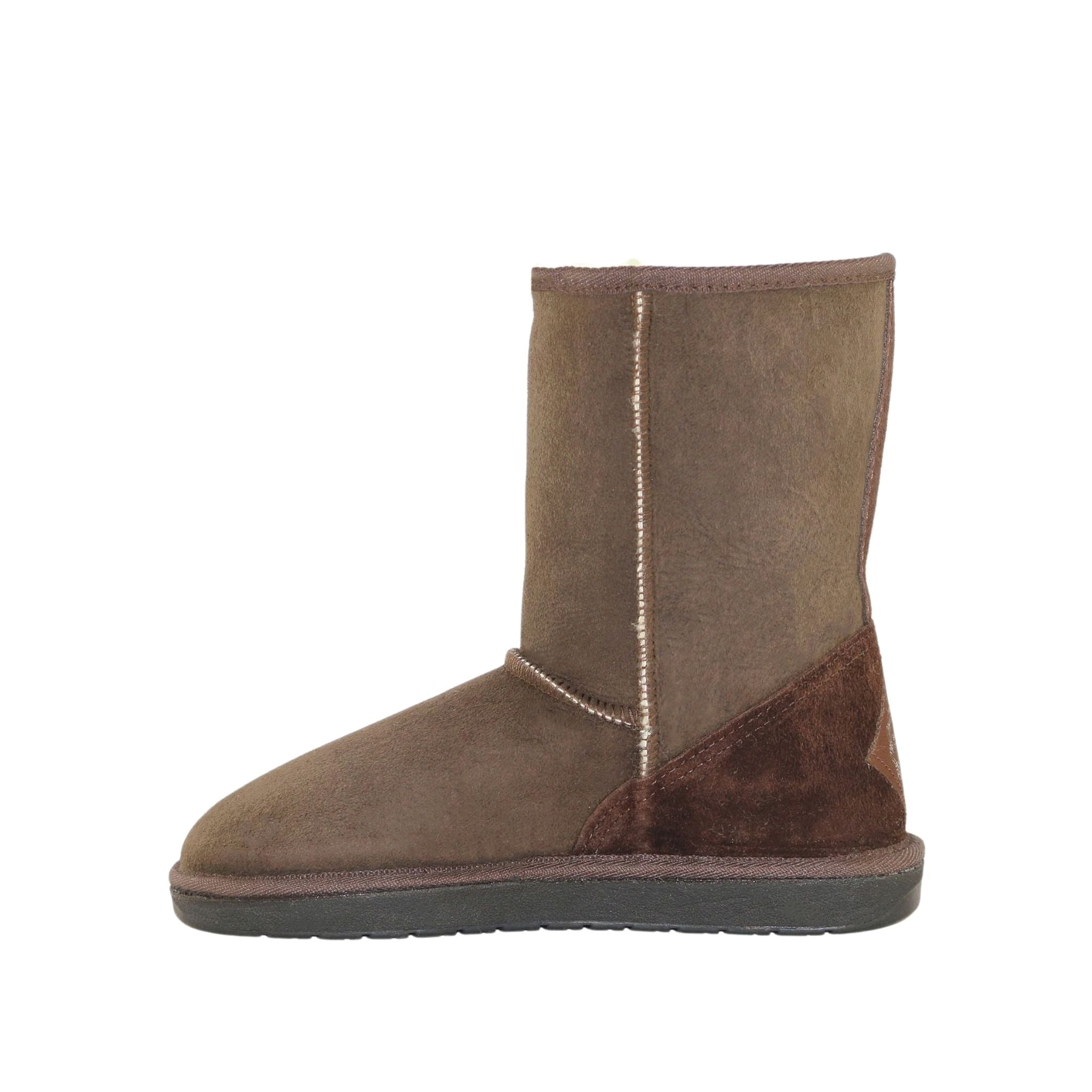 UGG Australia Premium Short Chocolate Side Inner Mens Australian Made Sheepskin UGG Boot