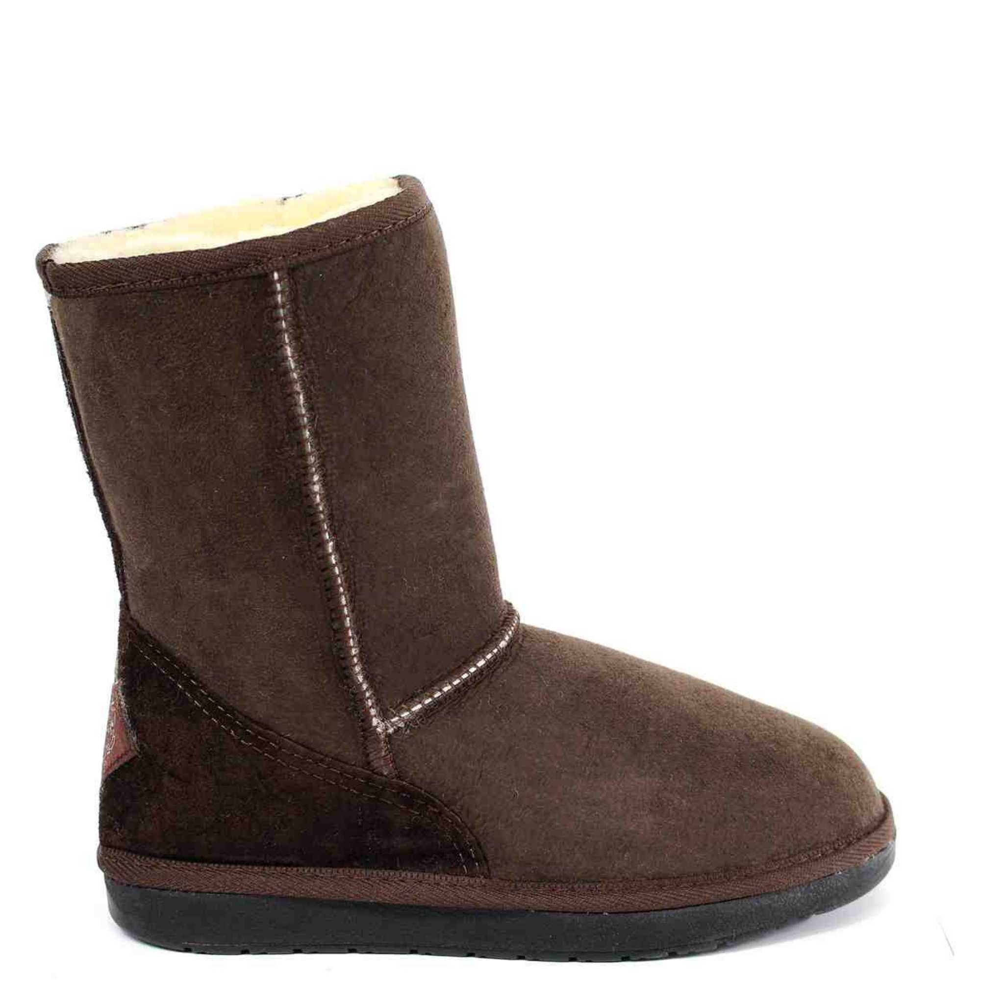 UGG Australia Premium Short Chocolate Side Twinface Sheepskin Australian Made UGG Boot