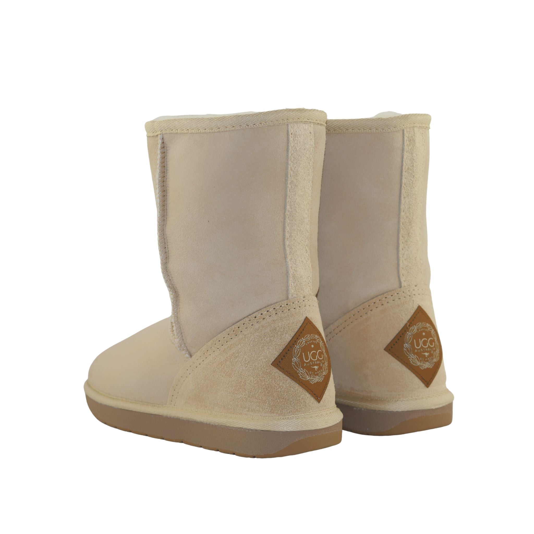 UGG Australia Premium Short Sand Pairs Back Womens Australian Made Sheepskin UGG Boot