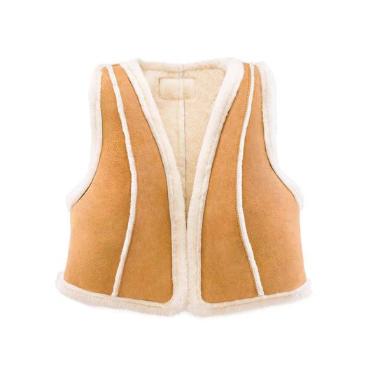 Vest Cropped Chestnut - UGG Australia