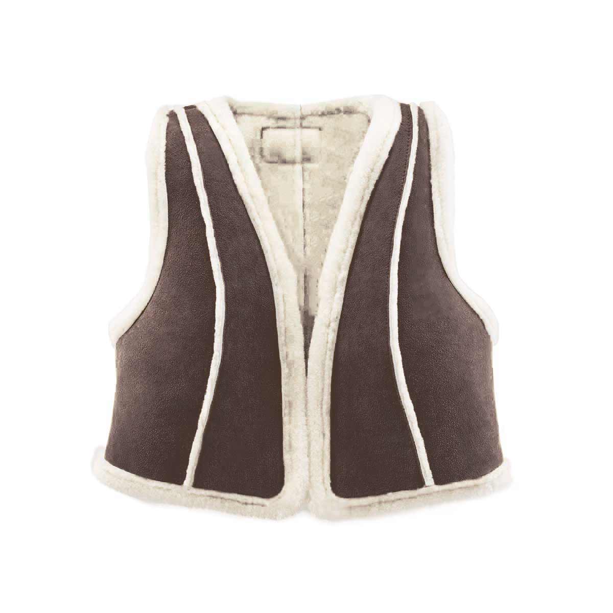 Vest Cropped Chocolate - UGG Australia