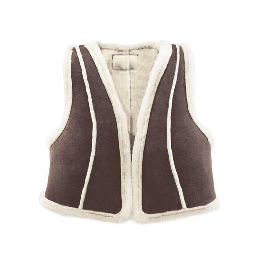 Vest Cropped Chocolate - UGG Australia