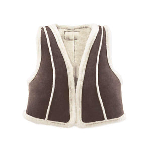Vest Ladies Cropped - Chocolate UGG Australia®